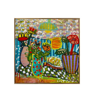 Margaret Delahunty Spencer - Spring Morning in Dad's Garden 01 - Fenton & Fenton