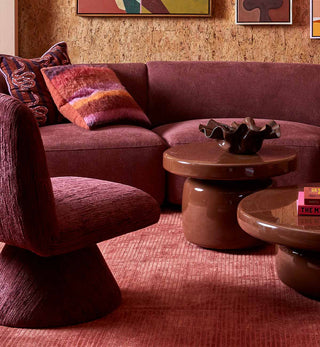 Margot Chair In Mulberry - Fenton & Fenton