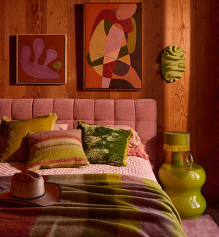 Marshmallow Bedhead In Musk - Fenton & Fenton