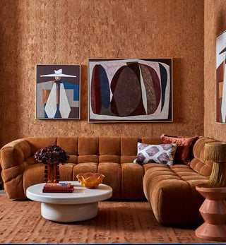 Halo Glossy Coffee Table In Tofu - Fenton & Fenton