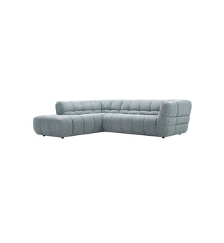 Marshmallow Modular Sofa - LHF Chaise in Nordic Blue - Fenton & Fenton