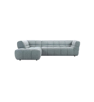 Marshmallow Modular Sofa - LHF Chaise in Nordic Blue - Fenton & Fenton