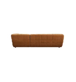 Marshmallow Modular Sofa - RHF Chaise in Chestnut - Fenton & Fenton