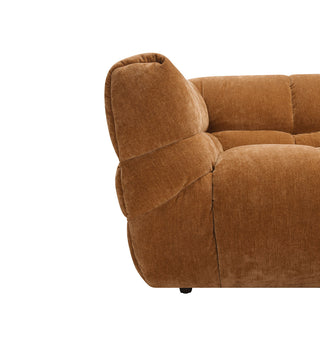 Marshmallow Modular Sofa - RHF Chaise in Chestnut - Fenton & Fenton
