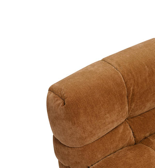 Marshmallow Modular Sofa - RHF Chaise in Chestnut - Fenton & Fenton