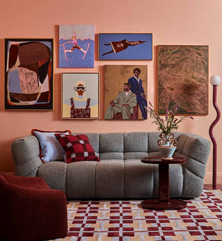 Cosmo Chair in Burgundy - Fenton & Fenton