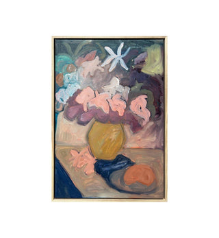 Edwina Etheridge - Mauve Flowers