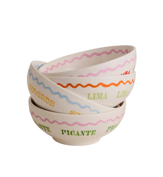 Mexicola Bowls - Set of 4 - Fenton & Fenton