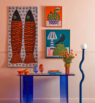 Nathalia Suizu - Hand Tufted Art Rug - Catch of the Day 02 - Fenton & Fenton