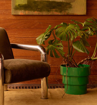 Nomad Dhurrie In Olive - Fenton & Fenton