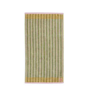 Ola Hand Towel In Verde - Fenton & Fenton