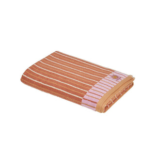 Ola Towel In Pink Clay - Fenton & Fenton