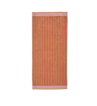 Ola Towel In Pink Clay - Fenton & Fenton