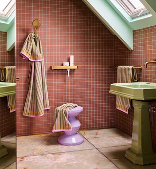 Ola Towel In Verde - Fenton & Fenton