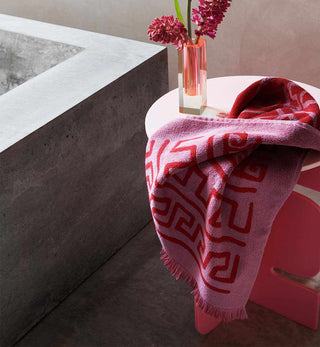 Olympia Bath Towel in Rosa - Fenton & Fenton