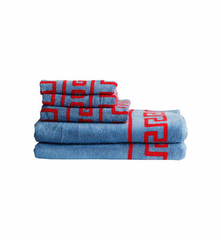 Olympia Hand Towel in Skye - Fenton & Fenton