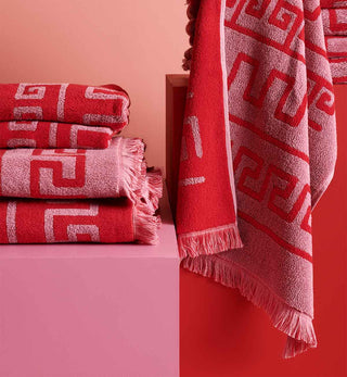 Olympia Towel Set in Rosa - Fenton & Fenton