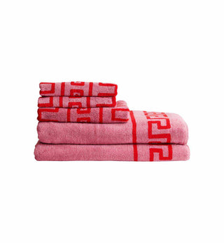 Olympia Towel Set in Rosa - Fenton & Fenton