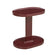Orbit Glossy Side Table in Burgundy