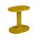 Orbit Glossy Side Table in Golden Olive