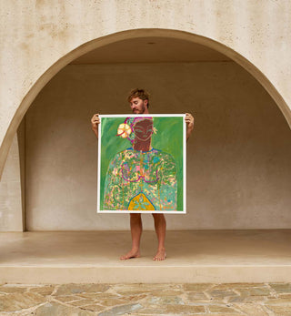 Jai Vasicek - Papaya - Limited Edition Art Print - Fenton & Fenton