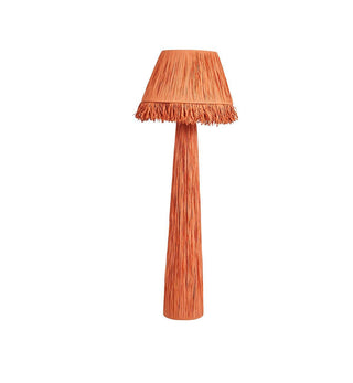 Raffy Floor Lamp In Clay - Fenton & Fenton