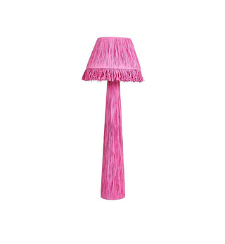 Raffy Floor Lamp In Fucshia - Fenton & Fenton