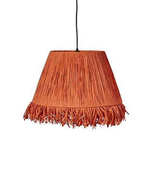 Raffy Pendant Lamp In Clay - Fenton & Fenton