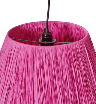 Raffy Pendant Lamp In Fucshia - Fenton & Fenton