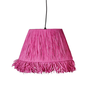 Raffy Pendant Lamp In Fucshia - Fenton & Fenton