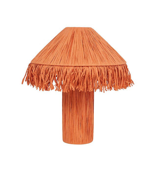 Raffy Table Lamp In Clay - Fenton & Fenton