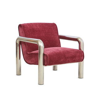 Rocco Chair Fabric Swatch in Burgundy - Fenton & Fenton