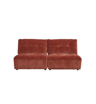Roommate Sofa - 2 Piece Armless in Cinnabar - Fenton & Fenton