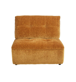 Roommate Sofa - Armless Chair in Honey - Fenton & Fenton
