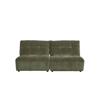Roommate Sofa - 2 Piece Armless in Moss - Fenton & Fenton