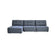 Roommate Sofa - 2 Piece + Chaise In Indigo