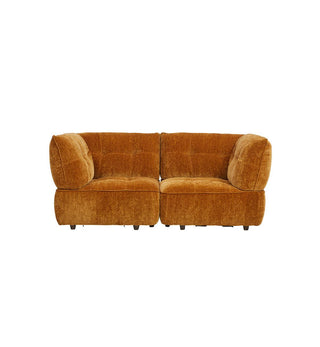 Roommate Sofa - 2 Piece in Honey - Fenton & Fenton
