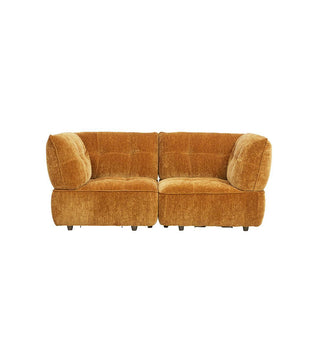 Roommate Sofa - 2 Piece in Honey