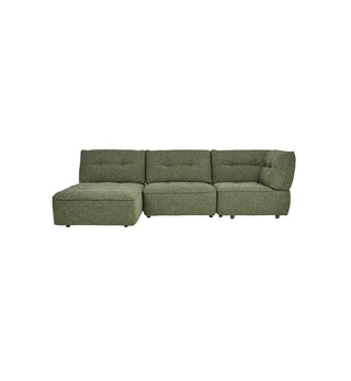 Roommate Sofa - 2 Piece with Corner + Chaise in Forest - Fenton & Fenton