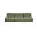 Roommate Sofa - 3 Piece Armless In Forest