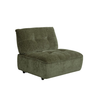 Roommate Sofa - Armless Chair in Moss - Fenton & Fenton
