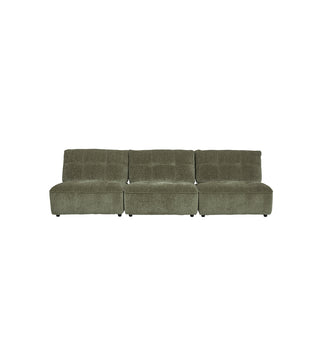 Roommate Sofa - 3 Piece Armless in Moss - Fenton & Fenton