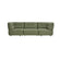 Roommate Sofa - 3 Piece With Corners In Forest