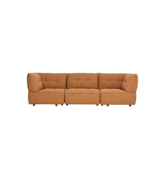 Roommate Sofa - 3 Piece with Corners in Ginger - Fenton & Fenton