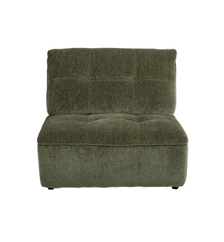 Roommate Sofa - Armless Chair in Moss - Fenton & Fenton