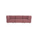 Roommate Sofa - 3 Piece With Corners In Mulberry