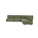 Roommate Sofa - 5 Piece L-Shape Armless In Forest