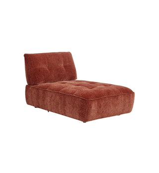Roommate Sofa - 5 Piece L-Shape + Chaise in Cinnabar - Fenton & Fenton