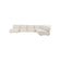 Roommate Sofa - 5 Piece L-Shape + Chaise In Ecru
