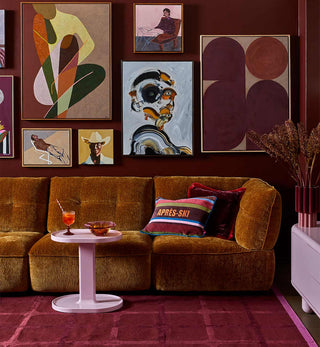 Roommate Sofa - Corner in Honey - Fenton & Fenton